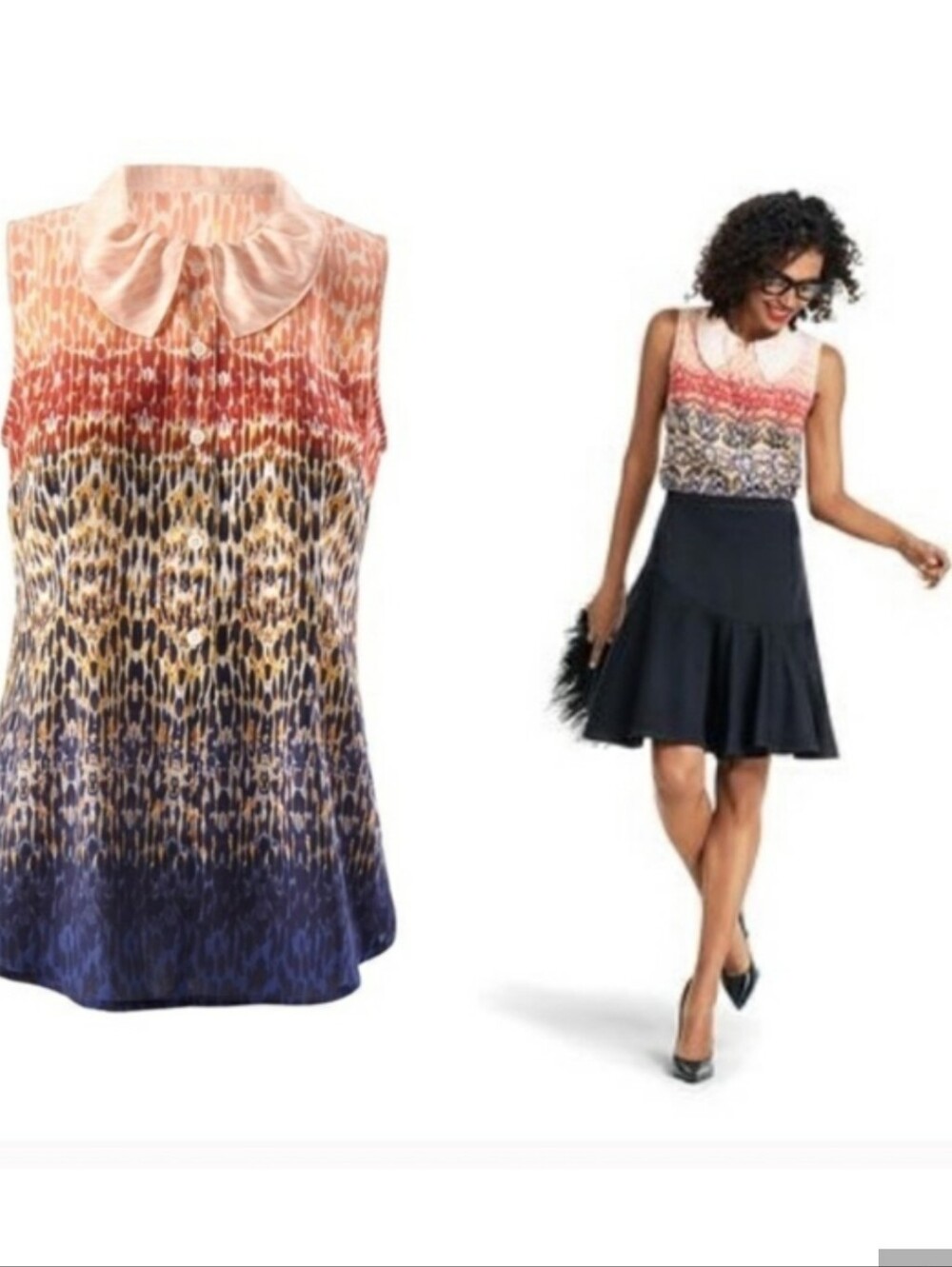 Cabi Ombre Love Blouse